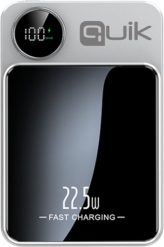 Powerbank Quik QP-820 10000mAh Czarno-srebrny. Czarne powerbanki Quik. Za 100.71 zł.