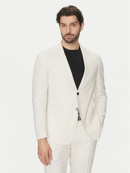 Michael Kors Marynarka MK0SB01067 Écru Regular Fit. Marynarki męskie Michael Kors, m, bez wzorów, z syntetyku. Za 839.00 zł.