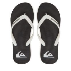 Japonki Quiksilver. Czarne klapki i japonki męskie Quiksilver, bez wzorów. Za 69.99 zł.