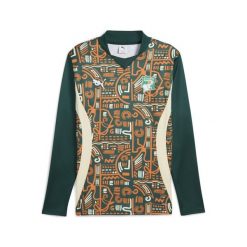 Męska przedmeczowa bluza z długim rękawem Wybrzeże Kości Słoniowej 2025 PUMA. Brązowe bluzy nierozpinane męskie Puma, m, bez wzorów, sportowe, bez ramiączek, bez kaptura. Za 349.00 zł.