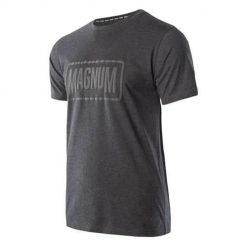 Koszulka treningowa męska Magnum Essential. Szare t-shirty sportowe męskie MAGNUM, m, bez wzorów, sportowe, bez ramiączek. Za 72.58 zł.