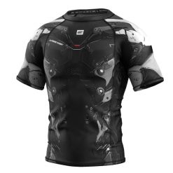 Koszulka Męska Rashguard MMA na Siłownię IRON FORCE. Białe bielizna termoaktywna męska EXTREME HOBBY, m, bez wzorów, z bawełny, bez ramiączek, do biegania. Za 199.00 zł.