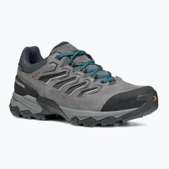 Buty turystyczne męskie SCARPAMoraine GTX. Szare buty trekkingowe męskie Scarpa, bez wzorów, sportowe, bez obcasa, bez zapięcia. Za 599.99 zł.
