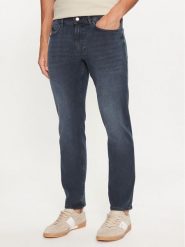 Boss Jeansy P-Delaware 50527044 Granatowy Slim Fit. Niebieskie jeansy męskie Boss, bez wzorów, z bawełny. Za 799.99 zł.