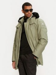 Moose Knuckles Kurtka puchowa M32MP261SX Beżowy Regular Fit. Brązowe kurtki męskie Moose Knuckles, m, bez wzorów, z bawełny, bez ramiączek, bez kaptura. Za 6,299.00 zł.