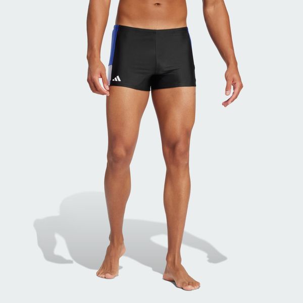 Bokserki Colorblock Swim. Czarne bokserki męskie ADIDAS, s, bez wzorów, z materiału. Za 139.00 zł.