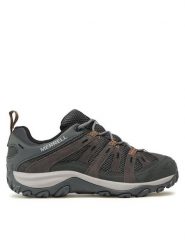 Merrell Trekkingi Alverstone 2 J037177 Szary. Szare buty trekkingowe męskie Merrell, bez wzorów, ze skóry, sportowe, bez obcasa, bez zapięcia. Za 319.99 zł.