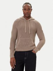 JOOP! Jeans Sweter 15 JJK-18Harrio 30049660 Beżowy Modern Fit. Brązowe kardigany męskie JOOP! Jeans, m, bez wzorów, z bawełny, bez ramiączek. Za 779.99 zł.