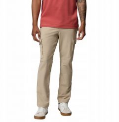 Columbia Columbia ROC Tech Cargo Pant 2142141271 Beżowe 32-32. Brązowe spodnie dresowe męskie Columbia, bez wzorów. Za 316.61 zł.