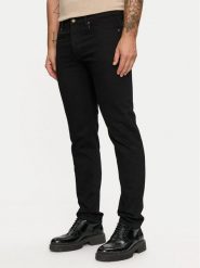 United Colors Of Benetton Jeansy 4MCP57BC8 Czarny Slim Fit. Czarne jeansy męskie United Colors Of Benetton, bez wzorów, z bawełny. Za 199.99 zł.