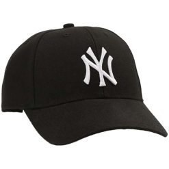Czapka z daszkiem 47 Brand MLB NY New York Yankees Czarna B-MVP17WBV-BK. Czarne czapki męskie 47 Brand, bez wzorów. Za 109.99 zł.
