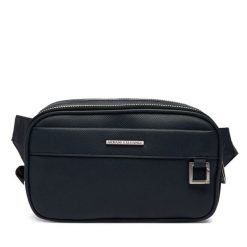 Nerka Armani Exchange. Niebieskie saszetki męskie Armani Exchange, bez wzorów, małe. Za 459.99 zł.