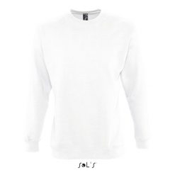 Bluza Sol's Supreme. Białe bluzy nierozpinane męskie SOL'S, m, bez wzorów, eleganckie, bez ramiączek, bez kaptura. Za 158.00 zł.