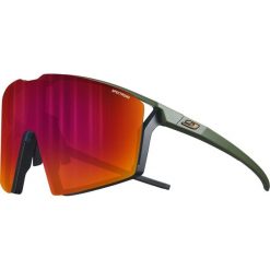 Okulary rowerowe Julbo Edge - khaki/czarny | Spectron cat 3 Cf + cat 0. Czarne okulary przeciwsłoneczne męskie JULBO, bez wzorów, sportowe. Za 679.00 zł.