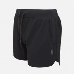 Spodenki treningowe DZIK® PRO black. Czarne szorty sportowe męskie DZIK, bez wzorów, z materiału, sportowe. Za 229.99 zł.