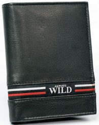 Portfel męski Always Wild N4-GV czarny. Czarne portfele męskie Always Wild, bez wzorów, ze skóry. Za 59.99 zł.