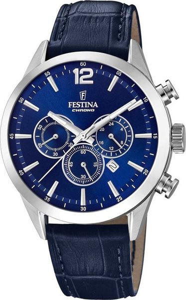 Zegarek Festina Zegarek męski Festina F20542-2 niebieski. Niebieskie zegarki męskie Festina. Za 550.00 zł.