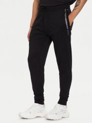 BOSS Spodnie dresowe Authentic 50545565 Czarny Slim Fit. Czarne spodnie dresowe męskie Boss, bez wzorów, z bawełny. Za 366.95 zł.