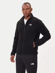 The North Face Polar Glacier NF0A8D0R Czarny Regular Fit. Czarne bluzy z polaru męskie The North Face, m, bez wzorów, z polaru, bez ramiączek, bez kaptura. Za 349.99 zł.