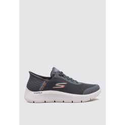 Buty do chodzenia męskie Skechers Flex Hands Slip Ins. Białe buty sportowe na co dzień męskie Skechers, m, bez wzorów, z materiału, bez ramiączek, bez kaptura, trekkingowe. Za 289.00 zł.