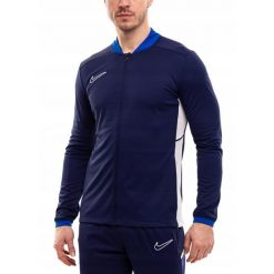 Bluza Męska Rozpinana Nike Academy 25 Sportowa Dresowa Treningowa roz. M. Niebieskie bluzy bez kaptura męskie Nike, m, bez wzorów, z dresówki, sportowe, bez ramiączek, bez kaptura. Za 142.00 zł.