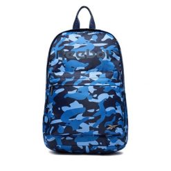 Plecak Reebok. Niebieskie plecaki męskie Reebok, bez wzorów. Za 99.99 zł.