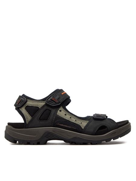 ECCO Sandały Yucatan Sandal Sanda 6956450034. Czarne sandały męskie ecco, z nubiku, bez zapięcia. Za 579.99 zł.