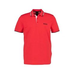 Polo BOSS Paddy Pro ROSSO (50469102-641). Czerwone koszulki polo męskie Boss, m, bez wzorów, sportowe, bez kołnierzyka, bez ramiączek. Za 329.00 zł.