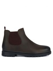 Geox Sztyblety U Andalo U16DDA 00045 C0720 Brązowy. Brązowe sztyblety męskie Geox, ze skóry, bez obcasa, bez zapięcia. Za 329.99 zł.