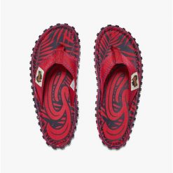 Japonki GUMBIES ISLANDER FLIP-FLOPS UNISEX. Czerwone klapki i japonki męskie Gumbies, bez wzorów. Za 89.99 zł.