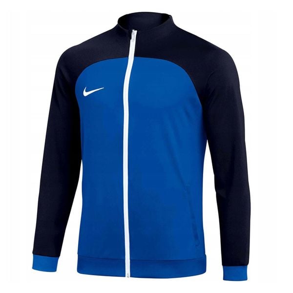 Męska Kurtka Dresowa Academy Pro DriFIT. Niebieskie kurtki męskie Nike, m, bez wzorów, z dresówki, casualowe, bez ramiączek, bez kaptura. Za 255.99 zł.