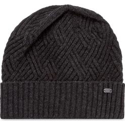 Czapka BOSS - Beanie-Cableknit 50371438 010. Szare czapki męskie Boss, z kaszmiru. W wyprzedaży za 229.00 zł.