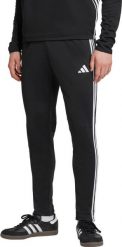 Spodnie męskie adidas Tiro 25 Essentials Winterized czarne JN9470 XL. Czarne długie spodnie sportowe męskie ADIDAS, bez wzorów. Za 332.20 zł.