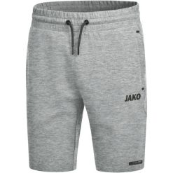 Szorty Jako Premium Basics. Szare szorty sportowe męskie Jako, bez wzorów, sportowe. W wyprzedaży za 167.40 zł.