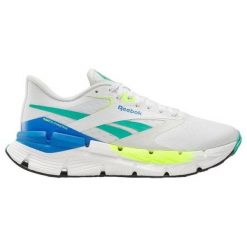 Buty do biegania męskie Reebok Floatzig Symmetros. Białe buty do biegania męskie Reebok, bez wzorów, z materiału, bez zapięcia, do biegania. Za 646.00 zł.