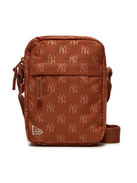 New Era Saszetka Monogram Side Nyy 60503775 Brązowy. Brązowe saszetki męskie New Era, bez wzorów, z materiału. Za 99.99 zł.
