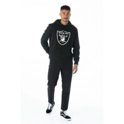 Bluza z kapturem Las Vegas Raiders. Białe bluzy z kapturem męskie New Era, m, bez wzorów, z kapturem. W wyprzedaży za 272.00 zł.