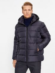 Save The Duck Kurtka zimowa Acantus D31515M MEGA17 Czarny Regular Fit. Czarne kurtki męskie Save the duck, na zimę, m, bez wzorów, z syntetyku, bez ramiączek, bez kaptura. Za 819.99 zł.