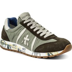 Sneakersy PREMIATA - Lucy 3131 Zielony. Zielone buty sportowe na co dzień męskie Premiata, z materiału, klasyczne. W wyprzedaży za 489.00 zł.