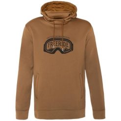 KLASYCZNA Bluza męska z kapturem i logo. Brązowe bluzy z kapturem męskie Protest, m, bez wzorów, z kapturem. Za 349.99 zł.