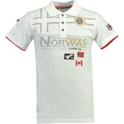 Geographical Norway Męska Koszulka Polo Klipo S Biały. Koszulki polo męskie marki Geographical Norway. Za 149.00 zł.
