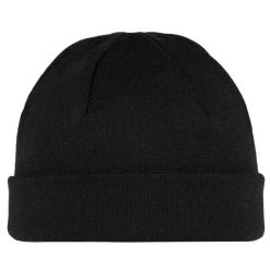Czapka BUFF KNITTED BEANIE. Czarne czapki męskie Buff, bez wzorów, sportowe. W wyprzedaży za 83.94 zł.