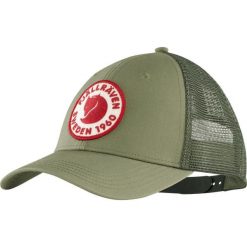 Czapka z daszkiem Fjallraven 1960 Logo Langtradarkeps. Czerwone czapki męskie Fjällräven, bez wzorów, sportowe. Za 177.99 zł.