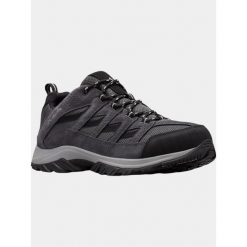 Buty Trekkingowe Męskie Columbia Crestwood. Czarne buty trekkingowe męskie Columbia, bez wzorów, sportowe, bez obcasa, bez zapięcia. Za 319.00 zł.