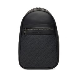 Plecak Tommy Hilfiger. Czarne plecaki męskie Tommy Hilfiger, bez wzorów. Za 399.99 zł.