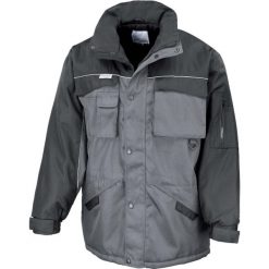 Parka Result Heavy Duty. Czarne parki męskie RESULT, na zimę, m, bez wzorów, bez kaptura. Za 333.50 zł.