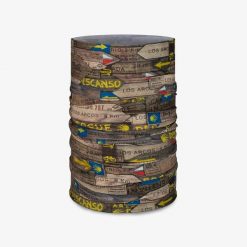 Chusta wielofunkcyjna Buff Coolnet UV+. Brązowe szaliki męskie Buff, bez wzorów. Za 70.99 zł.