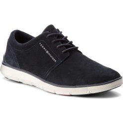 Półbuty TOMMY HILFIGER - Lightweight City Suede Shoe FM0FM01610 Midnight 403. Niebieskie codzienne półbuty męskie Tommy Hilfiger, z materiału. Za 599.00 zł.