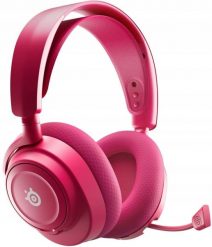 Steelseries Arctis Nova 7 Wireless Gen 2 gaming headset, magenta. Czerwone słuchawki bluetooth STEELSERIES. Za 965.99 zł.