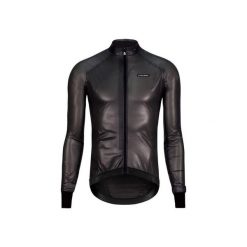 Kurtka wodoodporna Etxeondo Busti. Czarne kurtki męskie ETXEONDO, bez wzorów, bez kaptura, rowerowe. Za 653.00 zł.